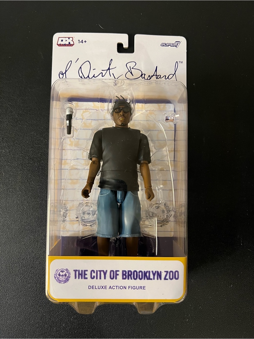 Super7: Ol' Dirty Bastard 7 inch Deluxe - Brooklyn Zoo New